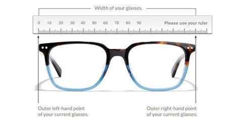 How To Measure An Eyeglass Frame Zenni Optical Discount Eyeglass Frames Eyeglasses Frames