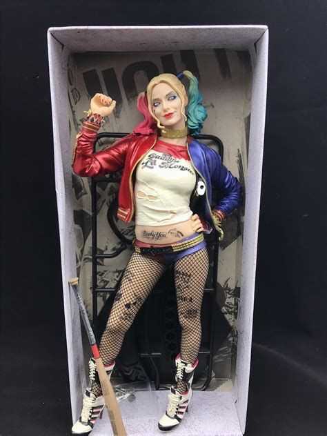 Dc Universe Suicide Squad Toys Harley Quinn 12 Figure Pvc Statue New In Box Ebay