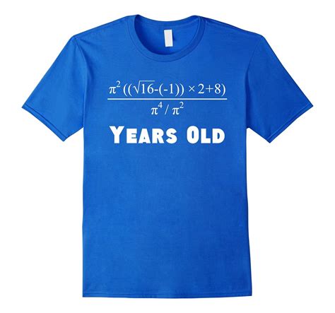 18 Years Old Algebra Equation Funny 18th Birthday Math Shirt Rt
