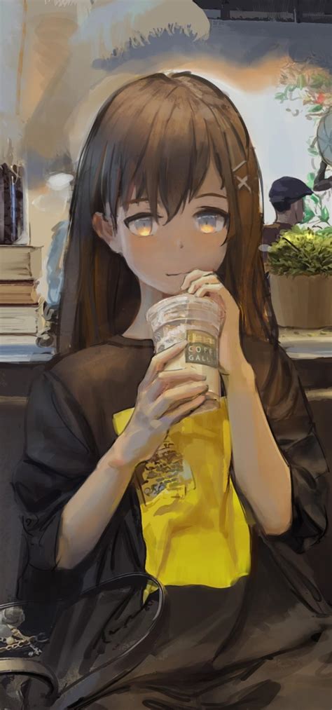 Anime Boy Drinking Coffee Wallpaper Find The Best Anime Boy Wallpaper
