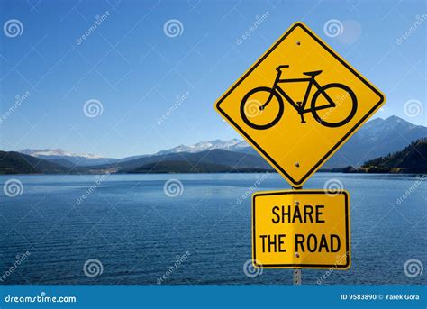 Share The Road Stock Photo Image Of Interesting Sunny 9583890