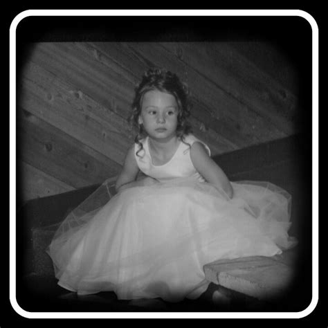 My Beautiful Daughter Staring Off With No Worries Flower Girl Dresses