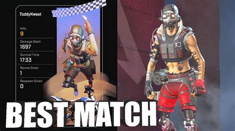 My Best Match Ever In Apex Legends Youtube