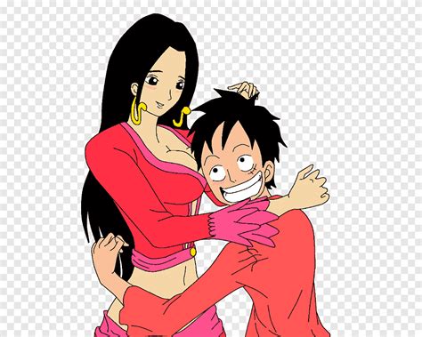 Boa Hancock Monkey D Luffy One Piece Anime Uma Peça Amor Criança