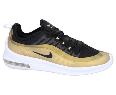 Nike Mens Air Max Axis Sneakers Blackmetallic Gold Star Nz