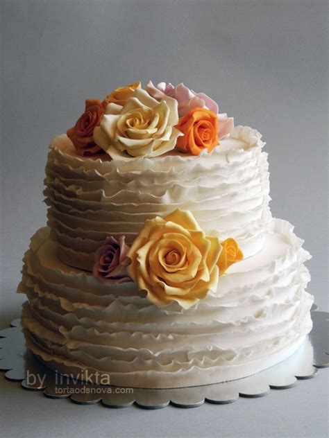 Simple wedding cake 2 tier white chocolate raspberry truffle cake. Wedding Anniversary Cake - CakeCentral.com