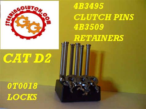 Cat D2 933 Steering Clutch And Flywheel Clutch Parts