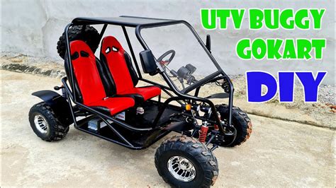 Build A Buggy Utv Go Kart At Home Electric Car Diy Tutorial Youtube