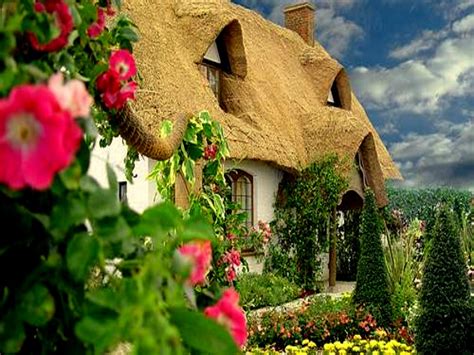 48 French Country Cottage Wallpaper