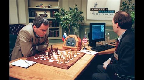 Deep Blue Vs Kasparov 1 0 Moves 19 Chess Youtube