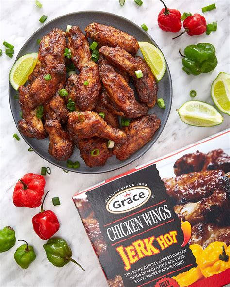 Grace Hot Jerk Chicken Wings Grace Recipes