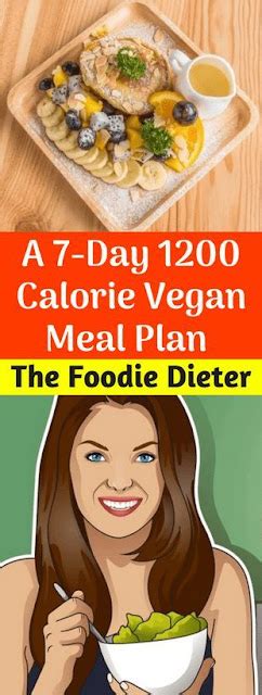 Let Start Slim Today A 7 Day 1200 Calorie Vegan Meal Plan For The