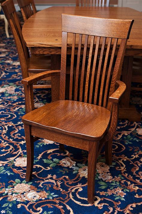 Arts And Crafts Mission Oak Dining Chairs Etsy