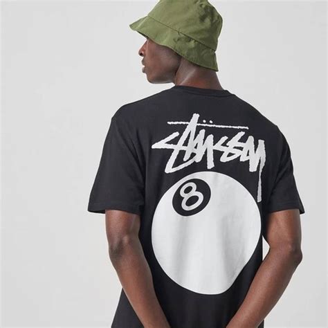 Stussy 8 Ball T Shirt Black The Sole Supplier
