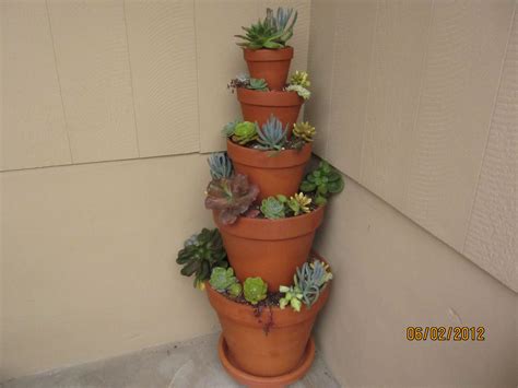 Succulent Stack For My Shaded Entry Succulents Planter