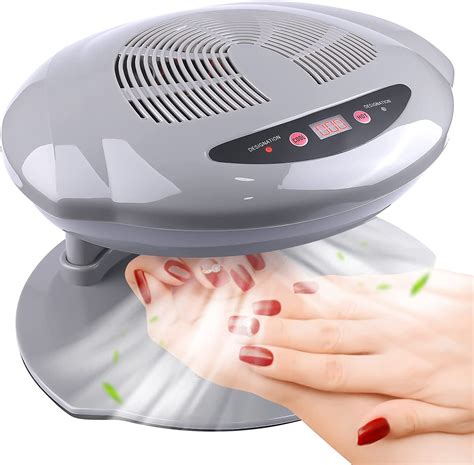 kalolary air nail dryer 400w air nail fan blow dryer for nail polish intelligent automatic