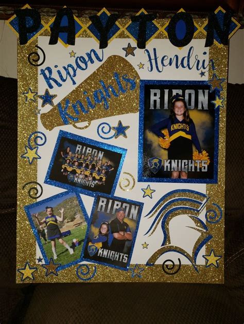 Pin By Arlene Sumarlidason On Cheer Signs 📣 Senior Night Posters