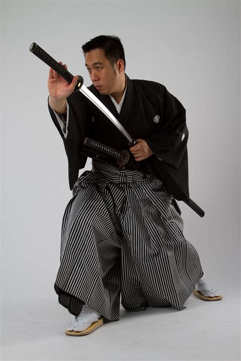 Samurai Hayashi Grey Hakama Iai Wiemaikai