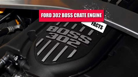 Everything You Need To Know About The Ford 302 Boss Crate Engine