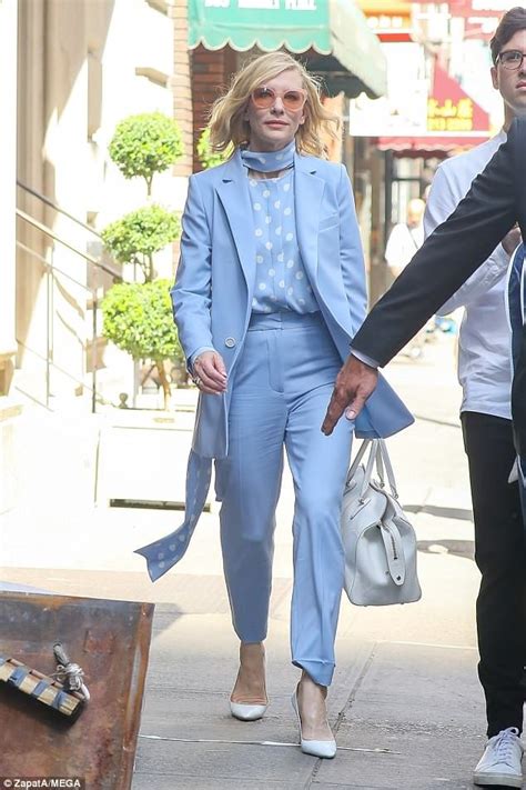 cate blanchett steps out in new york amid ocean s 8 press tour fashion style stylish celebrities