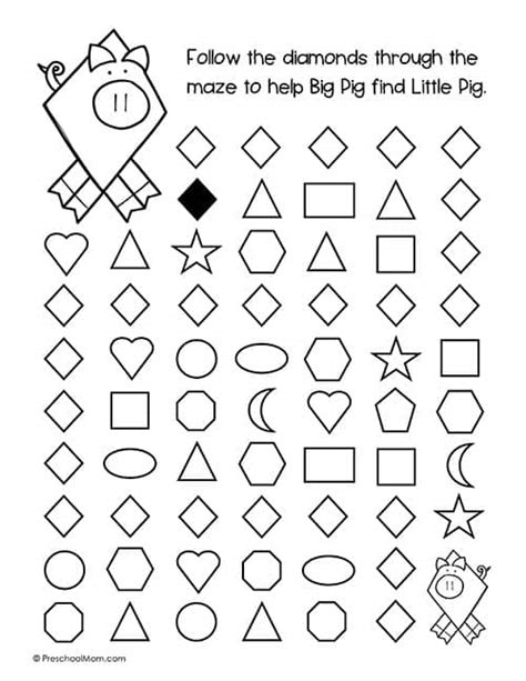 17 Brilliant Diamond Shape Activities For Preschoolers Teaching Expertise