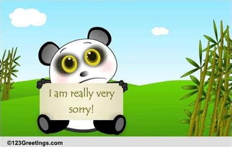 Maybe you would like to learn more about one of these? I'm Really Sorry! Free Sorry eCards, Greeting Cards | 123 ...