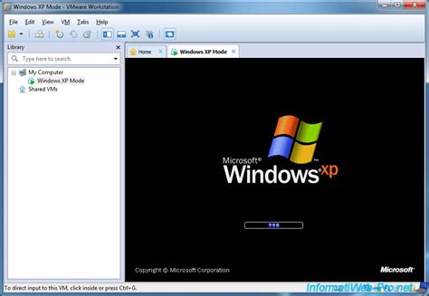 Import Windows XP Mode Of Microsoft In VMware Workstation VMware Tutorials InformatiWeb Pro