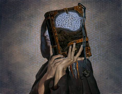 Mazemind Tome MtG Art from Core Set 2021 Set by Randy Gallegos - Art of ...