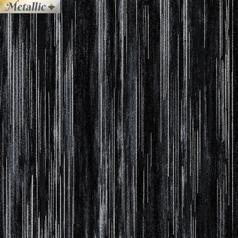 Brushstroke Stripes In Teal Black And Metallic Silver Saturn Stripes