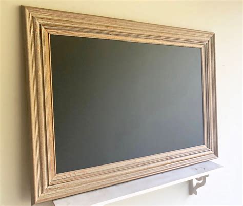 Wood Framed Chalkboard Magnetic Chalkboard 32x44 Etsy