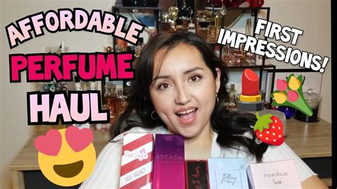 Affordable Perfume Haul😱 First Impressions🤔 All Under 30 Ross