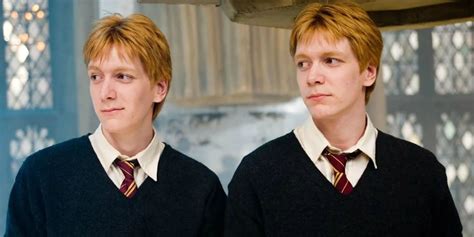 Harry Potter What Are The Differences Between Fred And George Weasley