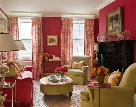 Hot Pink And Lime Green Living Pink Living Room Living Room Colors