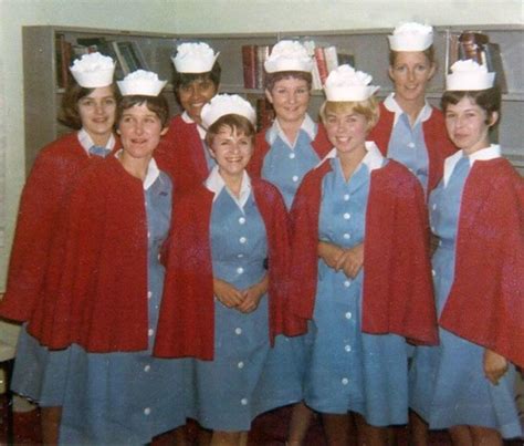 Student Nurses Australia 1968 Nurses Uniforms And Ladies Workwear