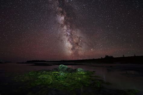 Milky Way Northern Lights Captured In Photos Of Nova Scotias Night