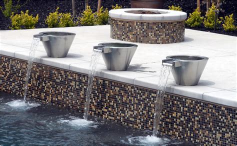 Water Features Gallery of Sacramento California Swimming Pool Designer