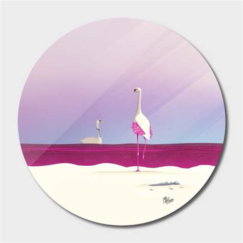 Flamingo Fatale Disk By Schwebewesen Exclusive Edition From 84