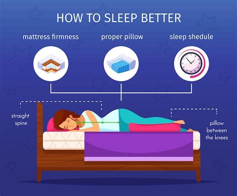 Free Vector Sleep Better Infographic Composition