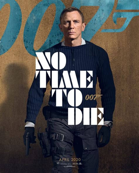 6 Amazing No Time To Die Character Posters Revealed Bond Lifestyle