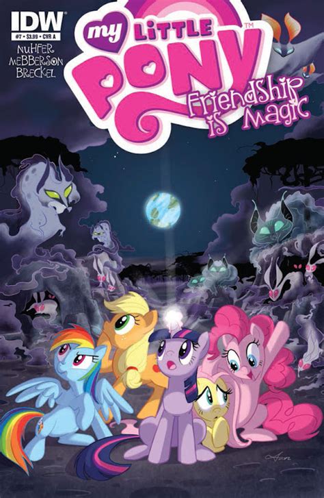Mlp Friendship Is Magic Issue And 7 Comic Covers Mlp Merch