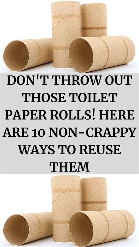 Dont Throw Out Those Toilet Paper Rolls Here Are 10 Non Crappy Ways