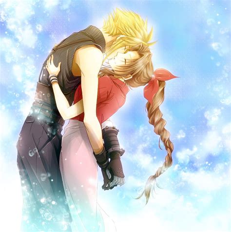 Cloud And Aerith They Should Have Been Canon Dammit Final Fantasy