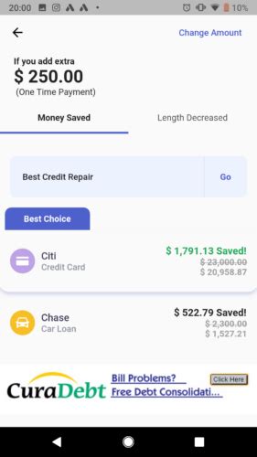 Pay off a card with the smallest balance first, giving you a sense of accomplishment on your payoff path and reducing temptation to spend. 6 Best Debt Payoff Apps in 2021 - Saved by the Cents
