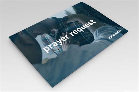 Prayer Request Postcards Praying Together Vineyard