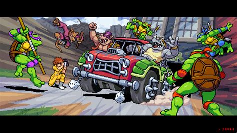 Обзор Teenage Mutant Ninja Turtles Shredders Revenge Game Stars