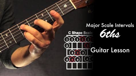 Major Scale Intervals 6ths Youtube
