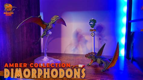 Amber Collection Dimorphodons Mattel Jurassic World Collectibles