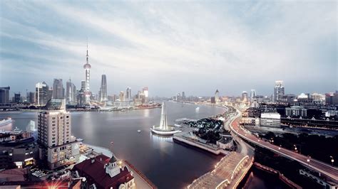 Shanghai Skyline Wallpapers Hd Wallpapers Id 10134