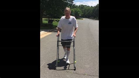 De Walking Two Weeks And 1 Day After Total Hip Replacement Surgery