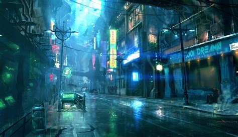 10 Most Popular Anime City Street Background Night Full Hd 1080p For Pc